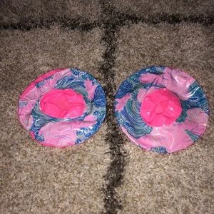 Lilly Pulitzer drink floats